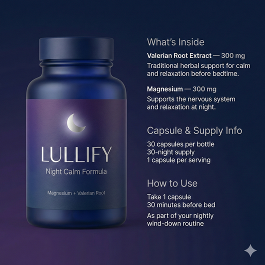 Lullify - Valerian root + Magnesium